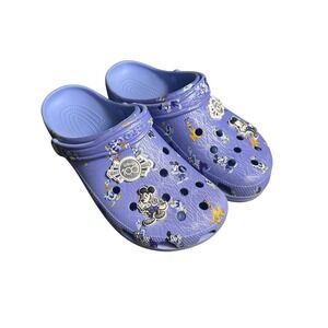 Disney Parks Crocs 100‎ Years of Wonder 12 Men's Clogs Shoes Blue Mickey #S98-7